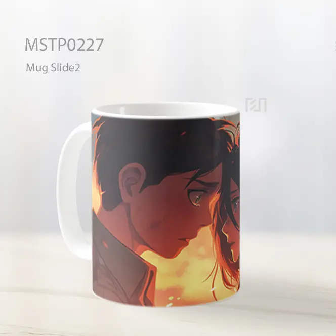 Attack On Titan Love In Turbulent Times Mug MSTP0227 - All-side / Desain