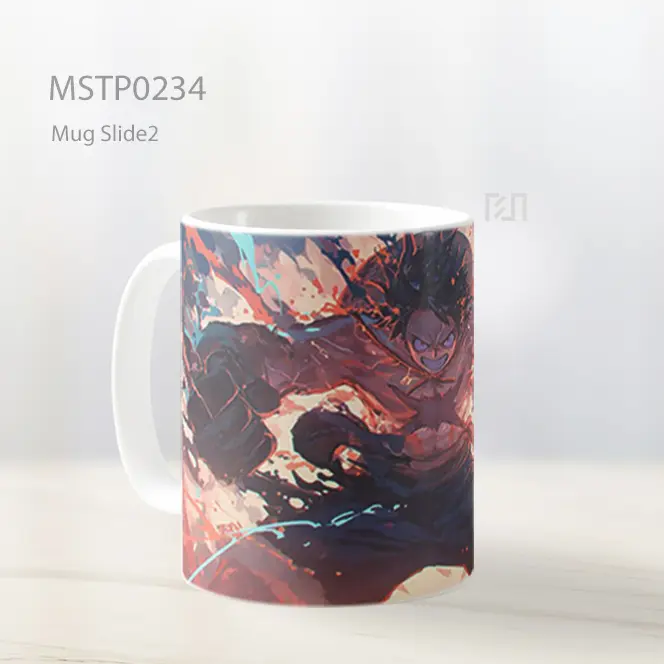 Attack On Titan Scene Mug MSTP0234 - All-side / Desain