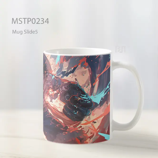 Attack On Titan Scene Mug MSTP0234 - All-side / Desain