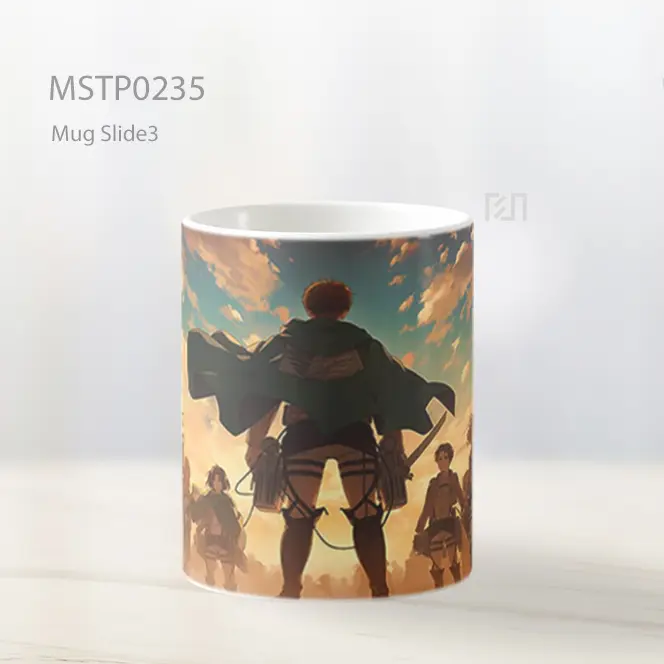 Attack On Titan Scouts Sunset Mug MSTP0235 - All-side / Desain