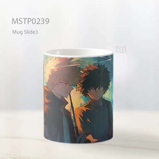 Bakugo And Deku Hujan Hari Mug MSTP0239 - All-side / Desain