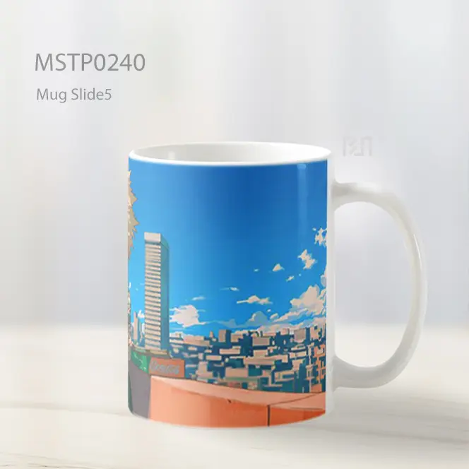 Bakugo Istirahat Makan Siang Mug MSTP0240 - All-side / Desain
