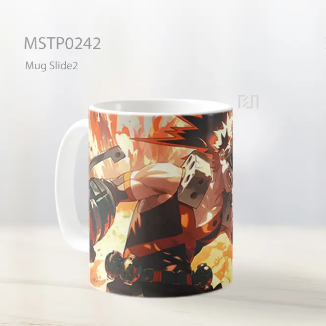 Bakugo Katsuki Pertempuran Sengit Mug MSTP0242 - All-side / Desain
