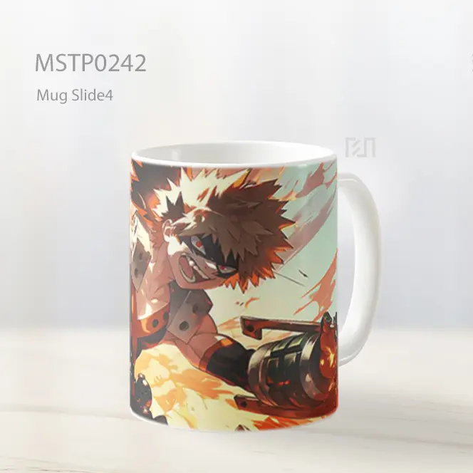 Bakugo Katsuki Pertempuran Sengit Mug MSTP0242
