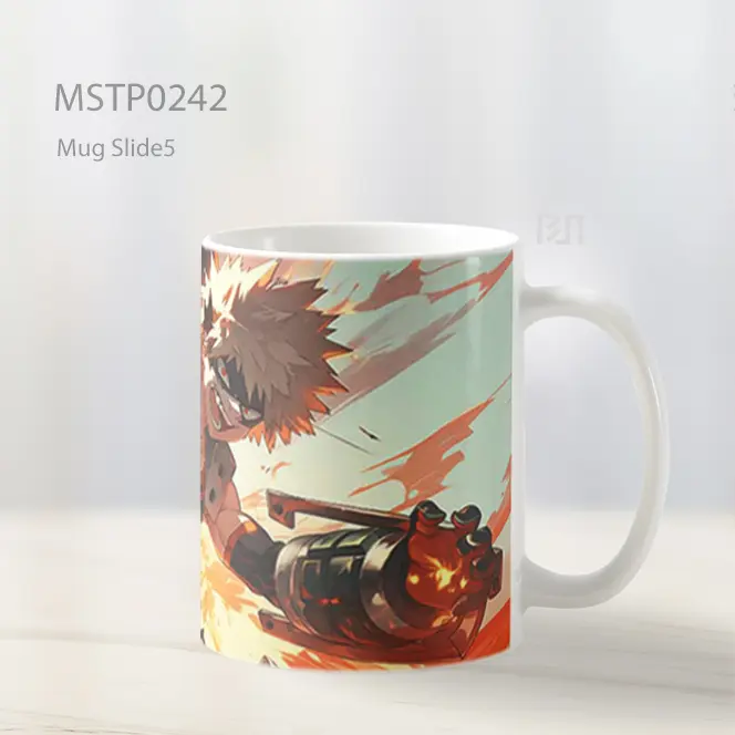 Bakugo Katsuki Pertempuran Sengit Mug MSTP0242 - All-side / Desain
