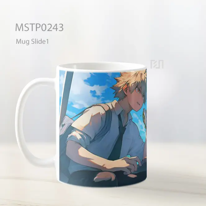 Bakugo Makan Siang Mug MSTP0243 - All-side / Desain