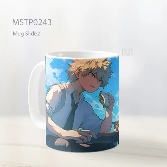 Bakugo Makan Siang Mug MSTP0243 - All-side / Desain