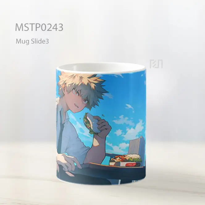 Bakugo Makan Siang Mug MSTP0243 - All-side / Desain