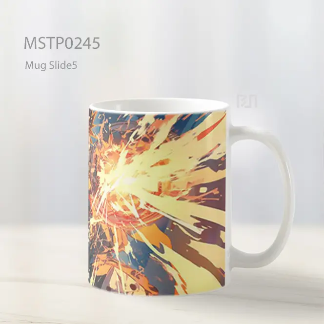 Bakugo Percikan Emas Mug MSTP0245 - All-side / Desain