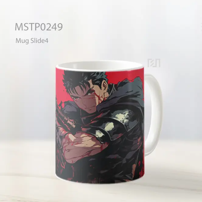 Berserk Guts Dengan Pedang Berdarah Mug MSTP0249