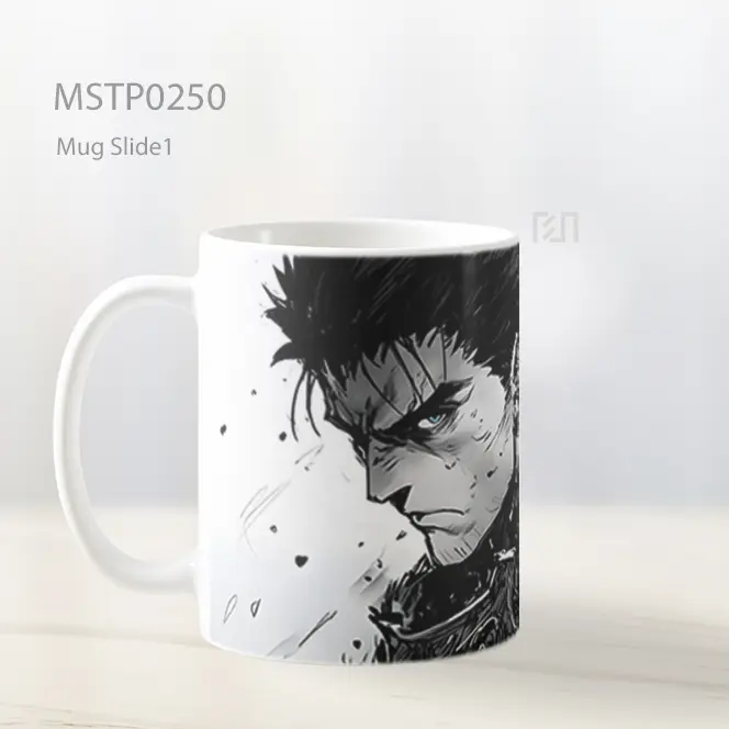 Berserk Guts Manga Mug MSTP0250 - All-side / Desain
