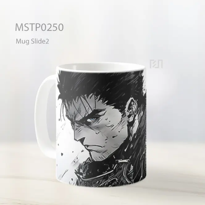 Berserk Guts Manga Mug MSTP0250 - All-side / Desain
