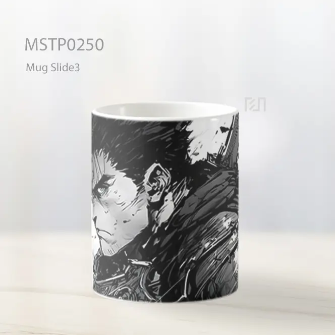 Berserk Guts Manga Mug MSTP0250 - All-side / Desain