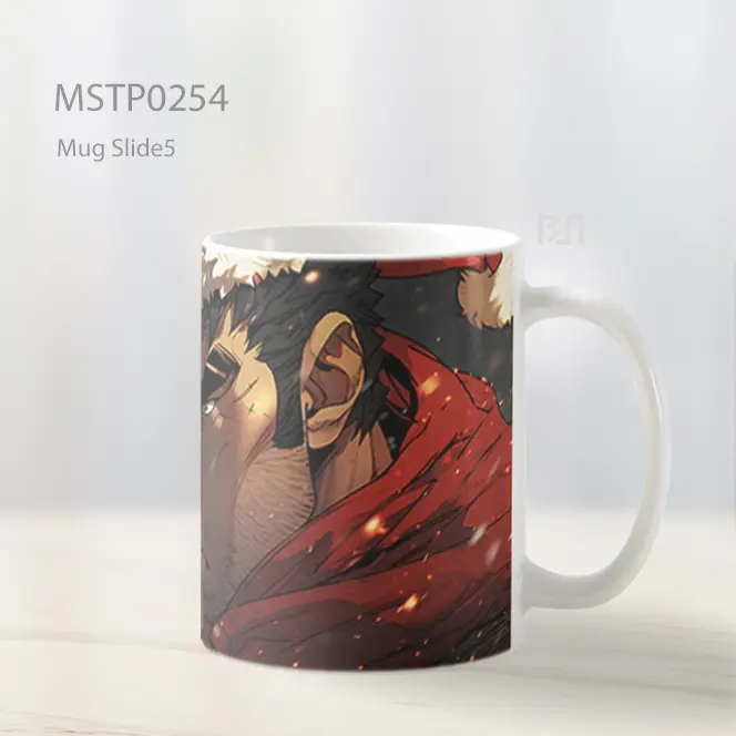 Berserk Guts Topi Natal Mug MSTP0254 - All-side / Desain