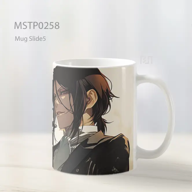 Black Butler Sebastian Light Anime Mug MSTP0258 - All-side / Desain