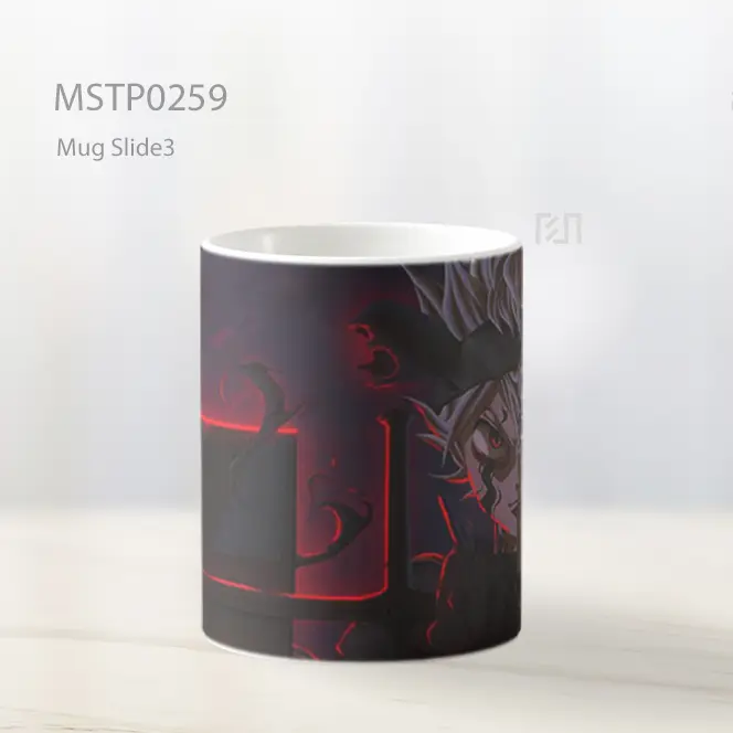 Black Clover Asta Dengan Pedang 4K Mug MSTP0259 - All-side / Desain
