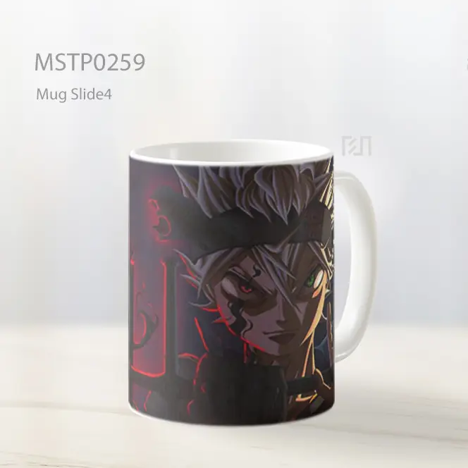 Black Clover Asta Dengan Pedang 4K Mug MSTP0259