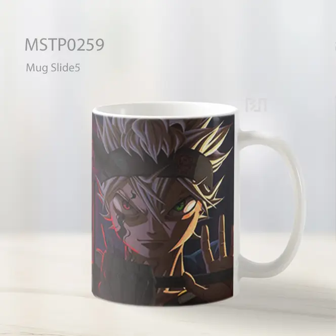 Black Clover Asta Dengan Pedang 4K Mug MSTP0259 - All-side / Desain