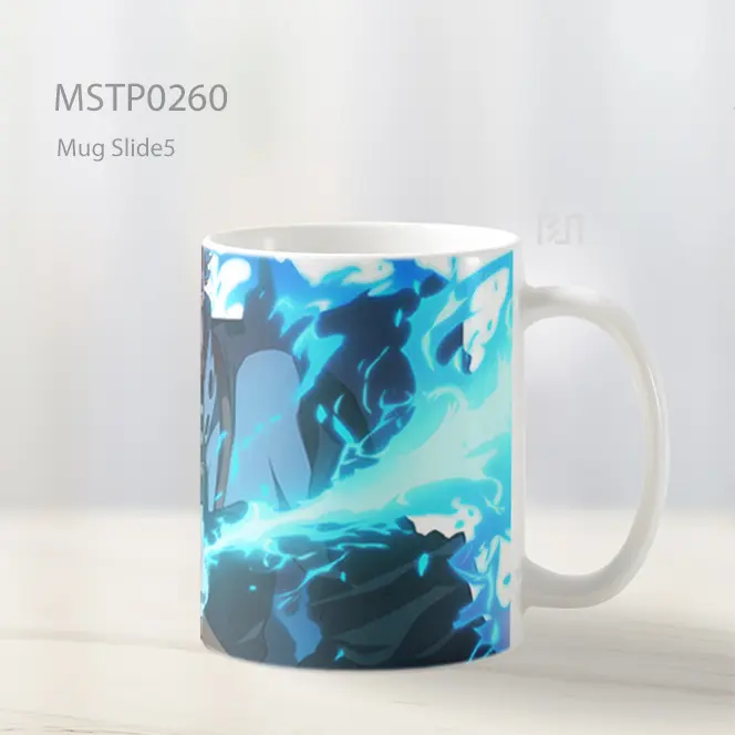 Black Clover Asta Kekuatan Mug MSTP0260 - All-side / Desain