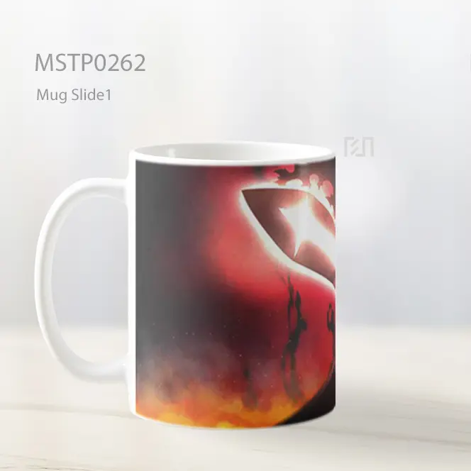 Black Clover Asta Pedang Bersinar Mug MSTP0262 - All-side / Desain