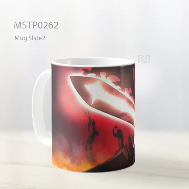 Black Clover Asta Pedang Bersinar Mug MSTP0262 - All-side / Desain