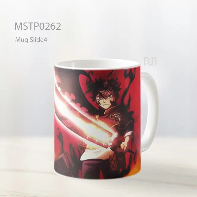 Black Clover Asta Pedang Bersinar Mug MSTP0262