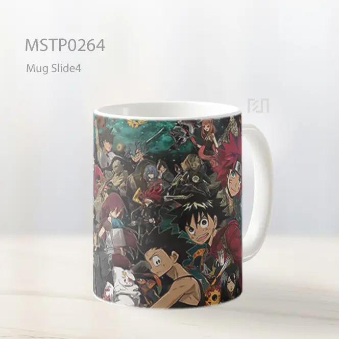 Black Clover Cast Mug MSTP0264