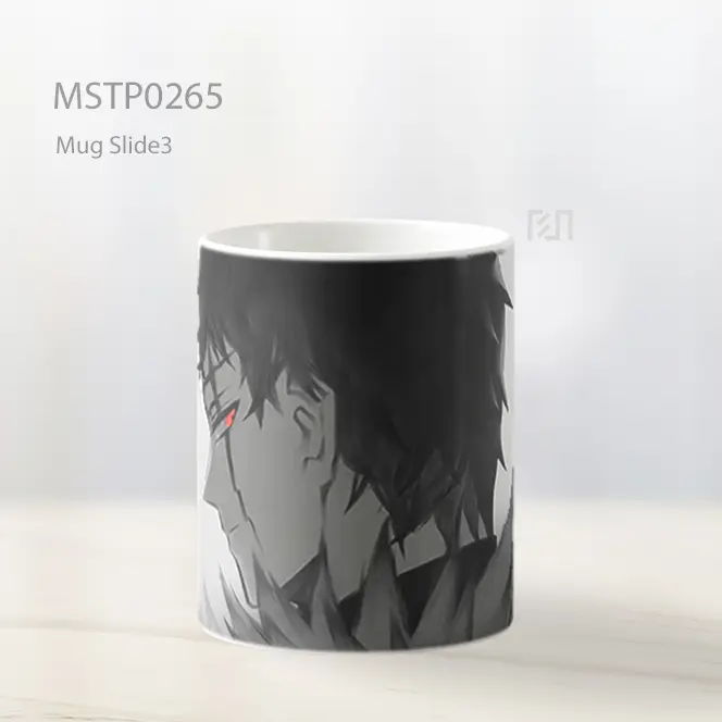 Black Clover Zenon Grey Mug MSTP0265 - All-side / Desain