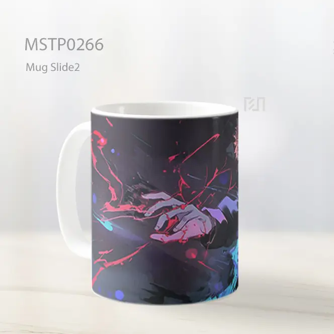 Black Flash Jujutsu Kaisen Mug MSTP0266 - All-side / Desain