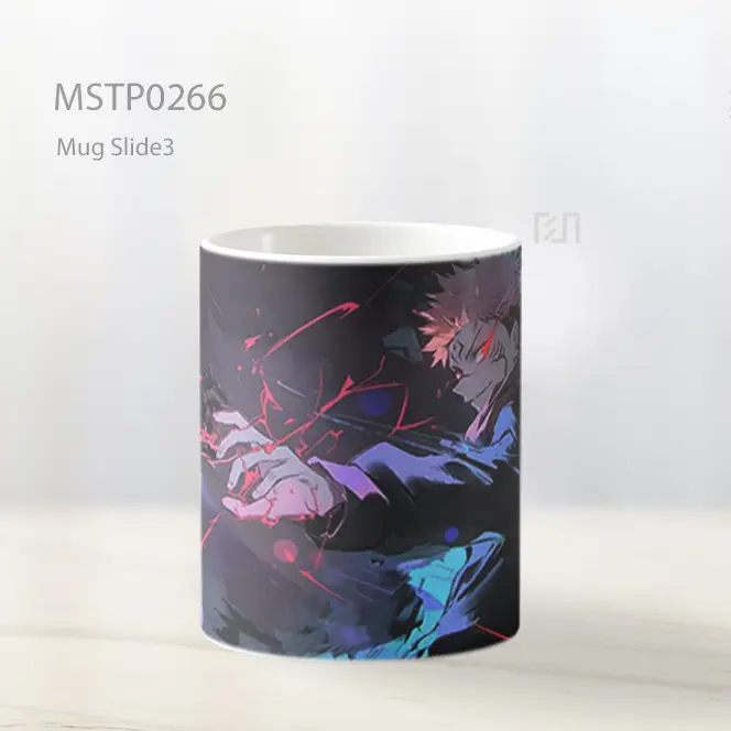 Black Flash Jujutsu Kaisen Mug MSTP0266 - All-side / Desain