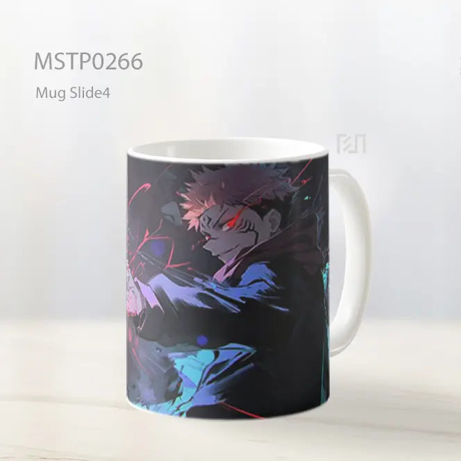 Black Flash Jujutsu Kaisen Mug MSTP0266