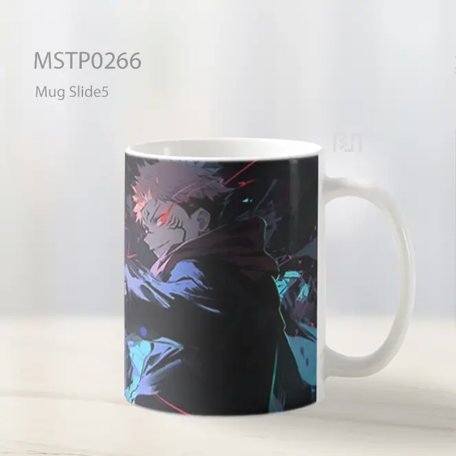 Black Flash Jujutsu Kaisen Mug MSTP0266 - All-side / Desain