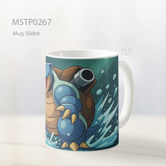 Blastoise Pok%C3%A3%C2%A9Mon Serangan Hydro Pump Mug MSTP0267