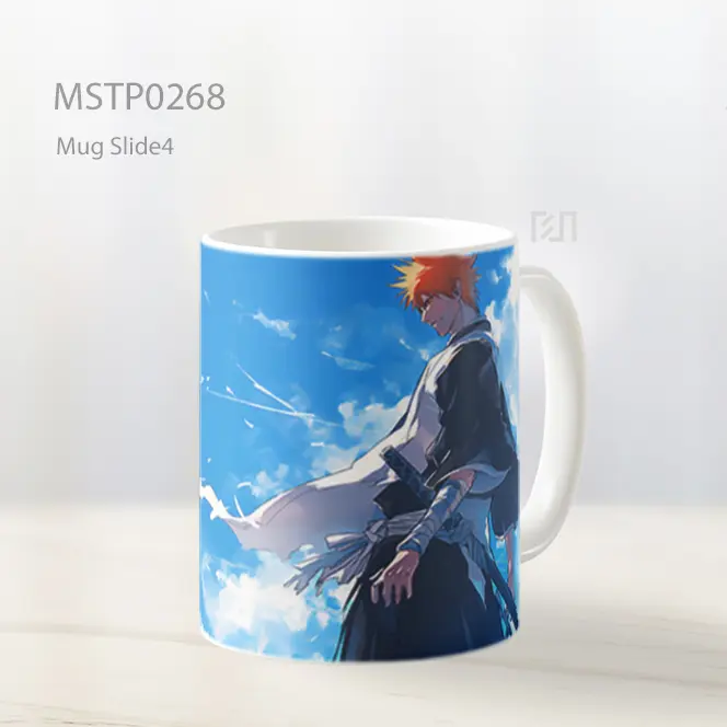 Bleach Ichigo Kurosaki Biru Mug MSTP0268