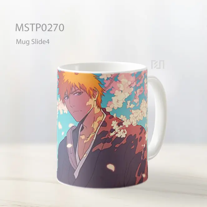 Bleach Ichigo Kurosaki Dengan Sakura Mug MSTP0270
