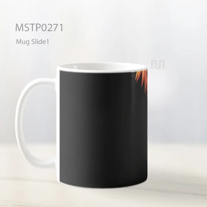 Bleach Ichigo Kurosaki Hitam Mug MSTP0271 - All-side / Desain