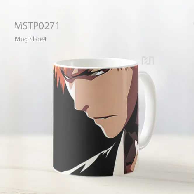 Bleach Ichigo Kurosaki Hitam Mug MSTP0271