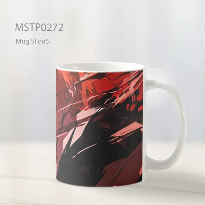 Bleach Ichigo Kurosaki Kekuatan Hollow Mug MSTP0272 - All-side / Desain