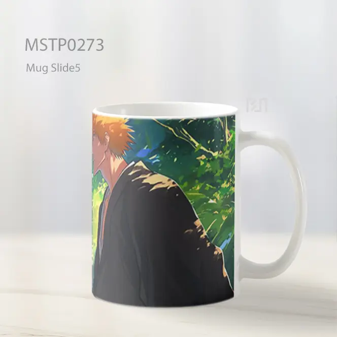 Bleach Ichigo Kurosaki Kuat Mug MSTP0273 - All-side / Desain