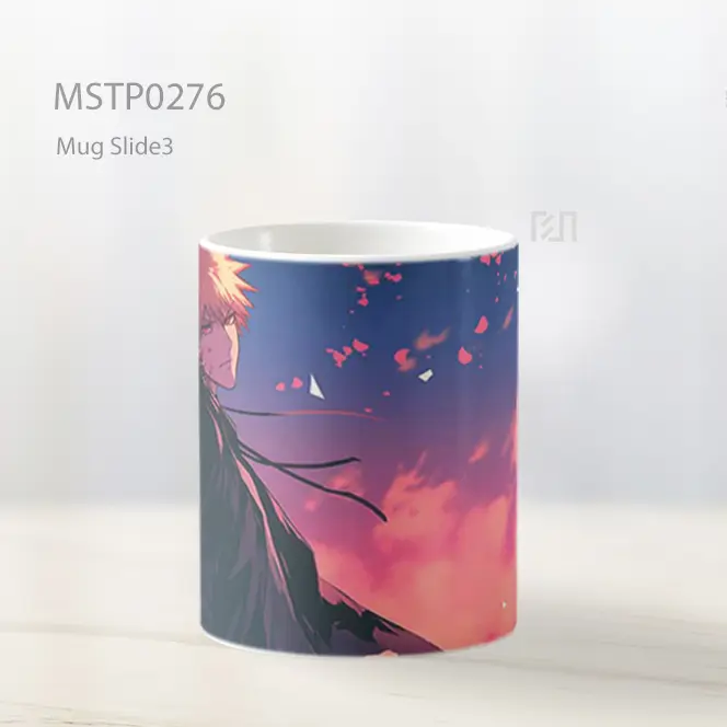 Bleach Ichigo Kurosaki Shinigami Hoodie Mug MSTP0276 - All-side / Desain
