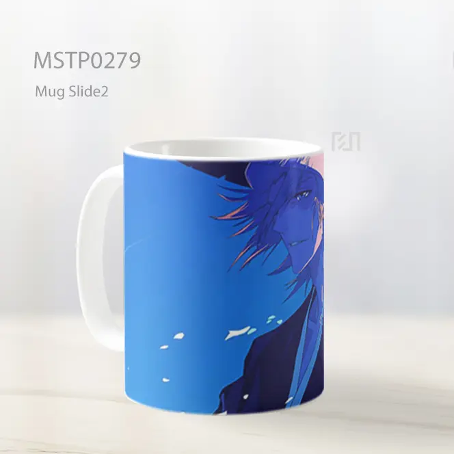 Bleach Kisuke Urahara Anime Topi Non La Mug MSTP0279 - All-side / Desain