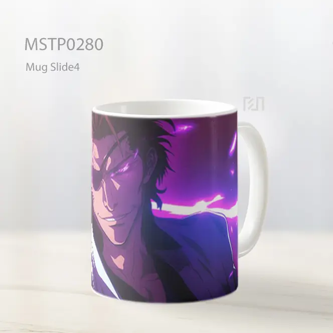 Bleach Sosuke Aizen Bankai Ungu Mug MSTP0280