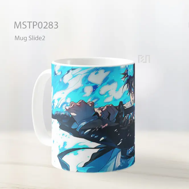 Blue Eyes White Dragon Yu Gi Oh Mug MSTP0283 - All-side / Desain