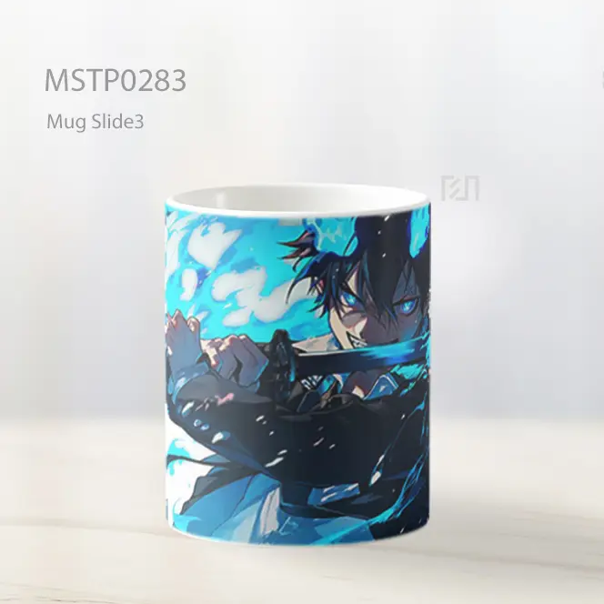 Blue Eyes White Dragon Yu Gi Oh Mug MSTP0283 - All-side / Desain