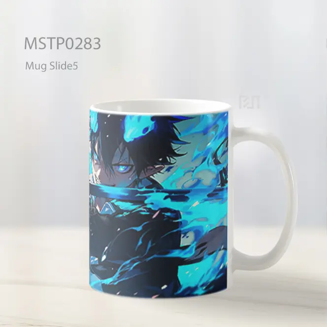 Blue Eyes White Dragon Yu Gi Oh Mug MSTP0283 - All-side / Desain