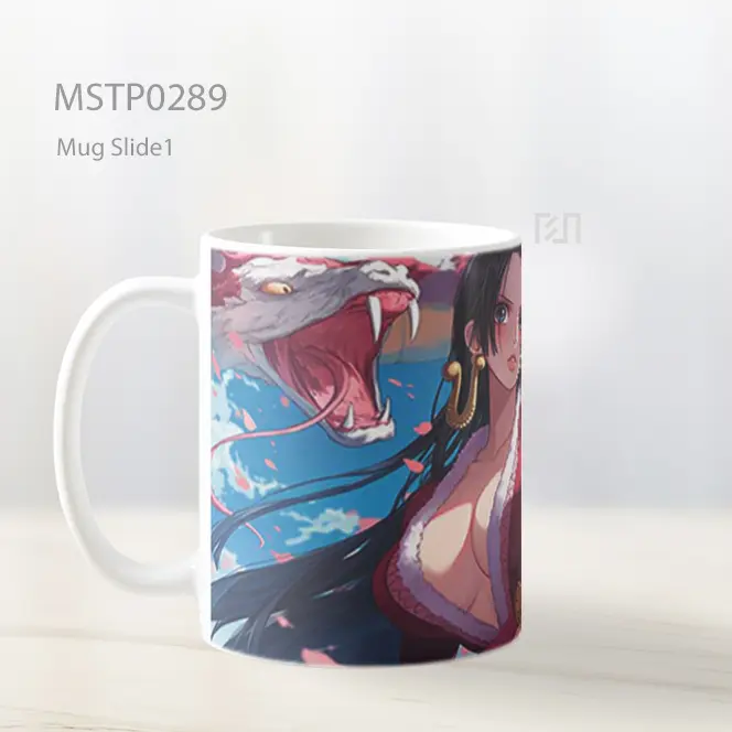 Boa Hancock Dan Ular One Piece Mug MSTP0289 - All-side / Desain