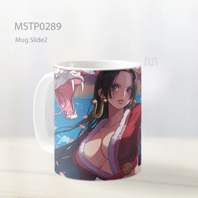 Boa Hancock Dan Ular One Piece Mug MSTP0289 - All-side / Desain