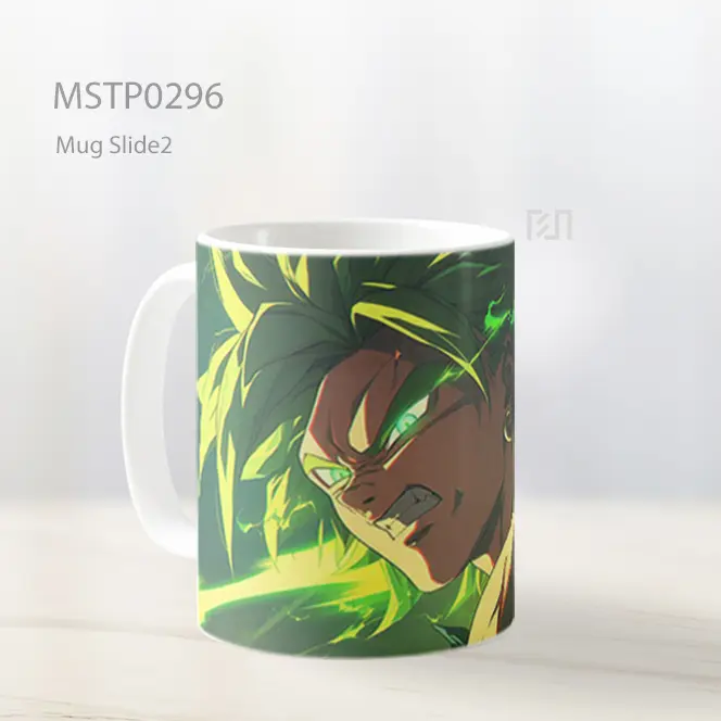 Broly Legendary Super Saiyan Energi Mug MSTP0296 - All-side / Desain