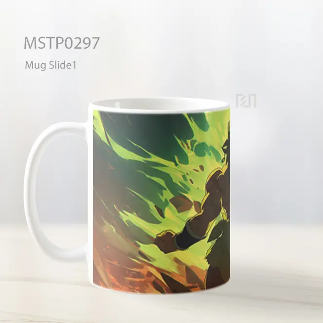 Broly Legendary Super Saiyan Energi Mug MSTP0297 - All-side / Desain