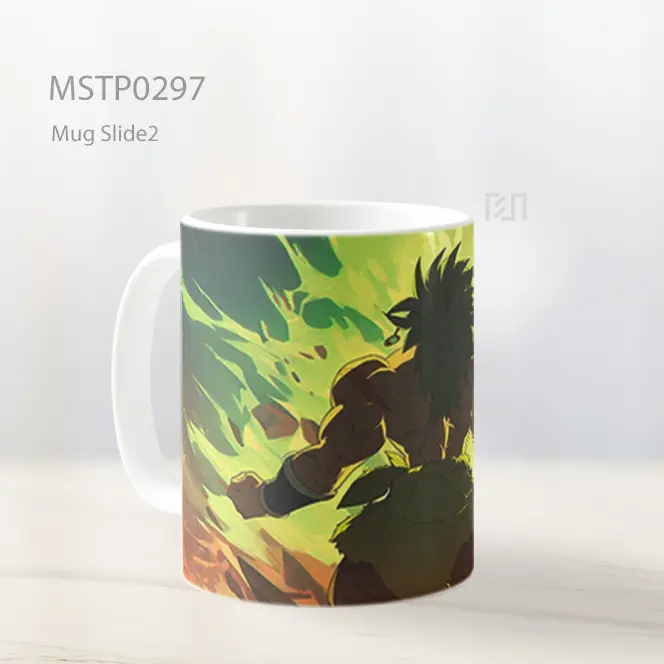 Broly Legendary Super Saiyan Energi Mug MSTP0297 - All-side / Desain